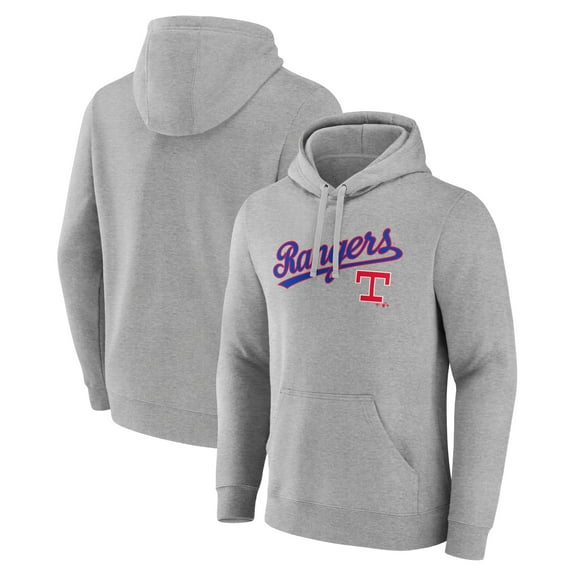 Men's Gray Texas Rangers Wahconah Pullover Hoodie