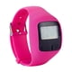 thumbnail image 3 of Reloj podómetro deportivo para correr, pulsera con podómetro, sin conexión a la aplicación, paso sencillo Rosa roja, 3 of 9