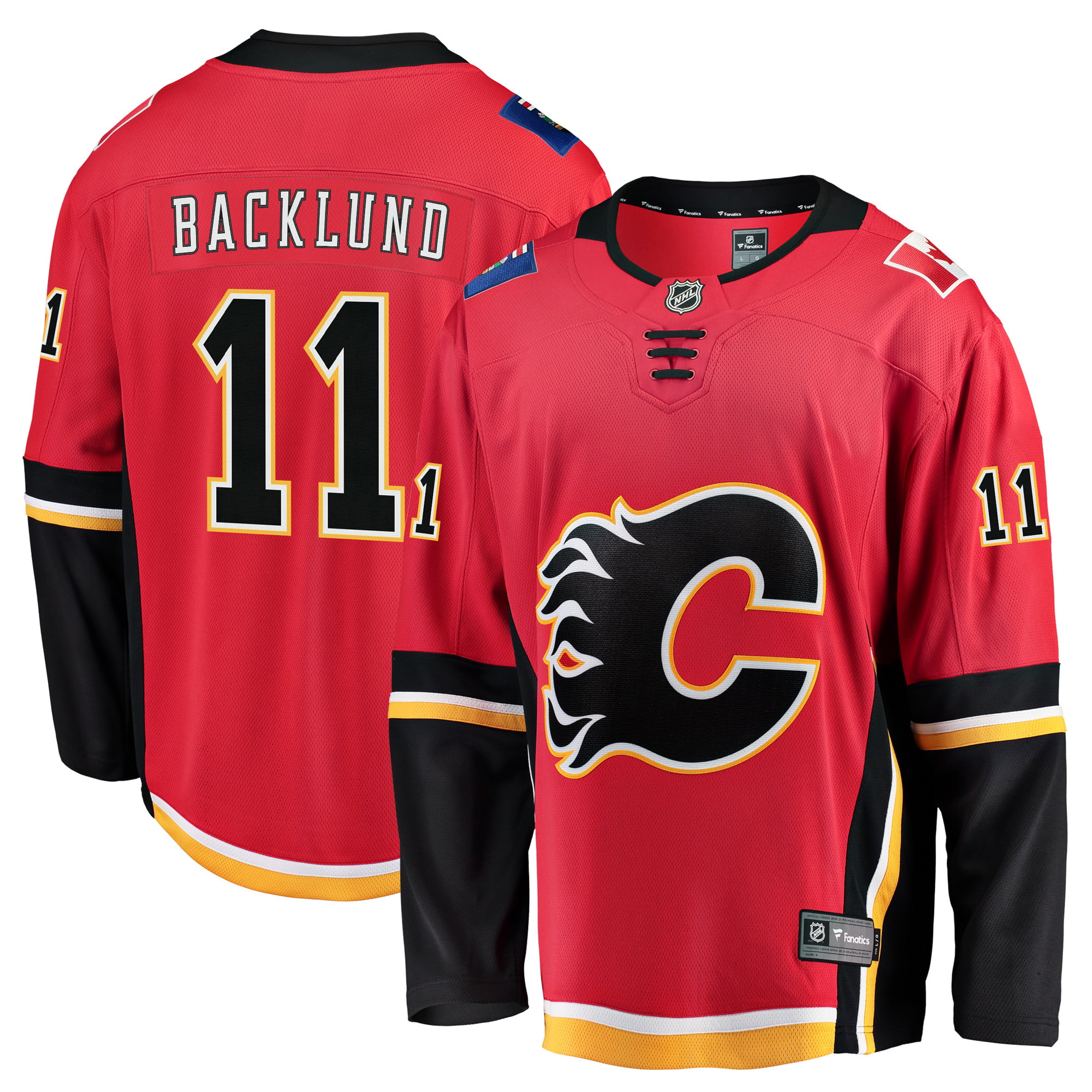 Mikael Backlund Calgary Flames Fanatics Branded Breakaway Player Jersey - Red ...