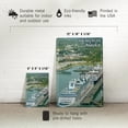 thumbnail image 5 of Skagway, Alaska, Cruise Ships and Town (12x18 Aluminum Art, Indoor Outdoor Metal Sign Decor), 5 of 5