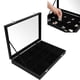 thumbnail image 1 of Velvet Jewelry Storage Box - Adjustable Dividers - Black - 1 piece, 1 of 5