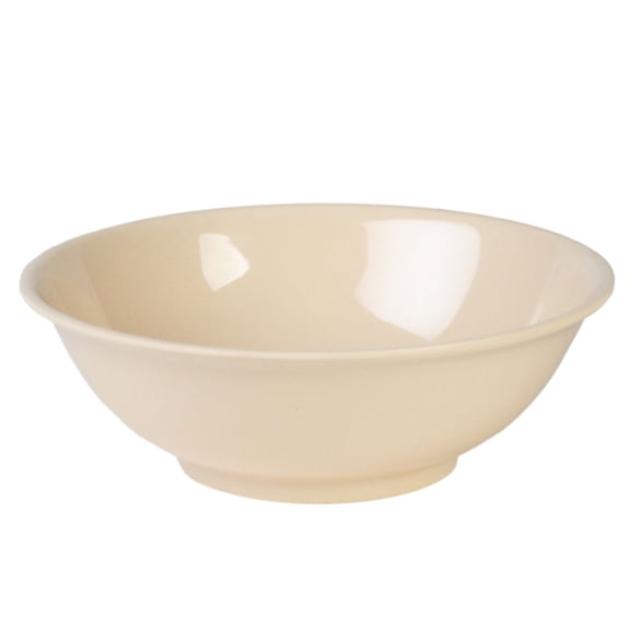 Excellante Nustone Tan Melamine Dinnerware Collection 96 Oz, 11" Rimless Bowl, Comes in Dozen