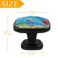 thumbnail image 3 of 4 Pcs Cabinet Handle Drawer Pulls Octopus Knobs with Screws Square Furniture Office Cabinet Knob Decoration, 3 of 5