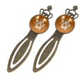 thumbnail image 2 of Halloween Vintage Copper Crown-Shaped Bookmarks: Stainless Steel Reading Accessories and Book Markers Set - a Gift for Readers and Book Lovers, 2 of 5