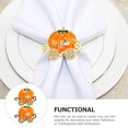 thumbnail image 3 of AURARMLET 2Ud Decorativos Para Servilleta Con De Carrito Calabaza En, 3 of 7