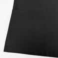 thumbnail image 3 of COMVALUE V Neck Scrub Tops Women Stretchy Pocket Nurse Scrubs with Medical Uniform Fit (Black, XXL), 3 of 6