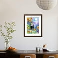 thumbnail image 4 of TUXEDO CAT MOONLIGHT SUNFLOWERS, Animals Framed Art Print Wall Art by sylvia pimental Sold by Art.Com, 4 of 6
