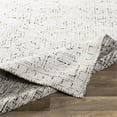 thumbnail image 3 of Surya Bella LLB-2302 48x72" Rectangle Microfiber Area Rug in Black/White, 3 of 5