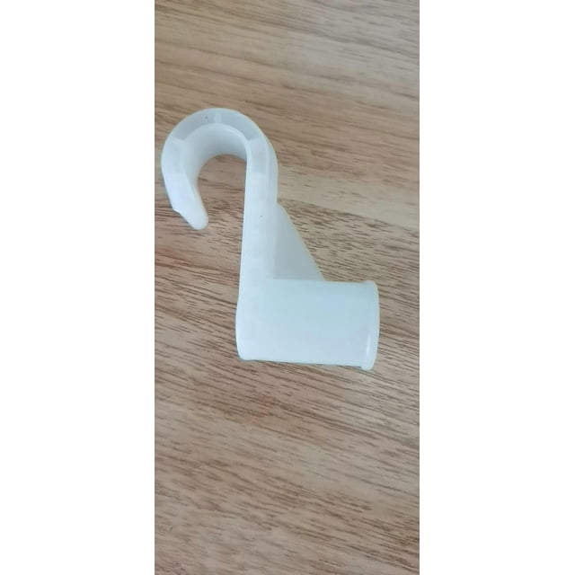 6 Pcs Closet Rod Bracket: Adjustable Hanging Clothes Heavy Duty Wardrobe Rod Hook Closet Pole Holder Support For Bedroom Wardrobes