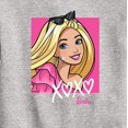 thumbnail image 3 of Barbie - Xoxo Barbie - Toddler And Youth Crewneck Fleece Sweatshirt, 3 of 5