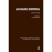 Routledge Library Editions: Continental Jacques Derrida, (Paperback)