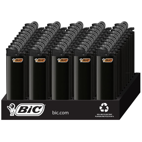 BiC All Black Out | 50 Pieces | LIMITED EDITION COLLECTABLE | Classic Lighter