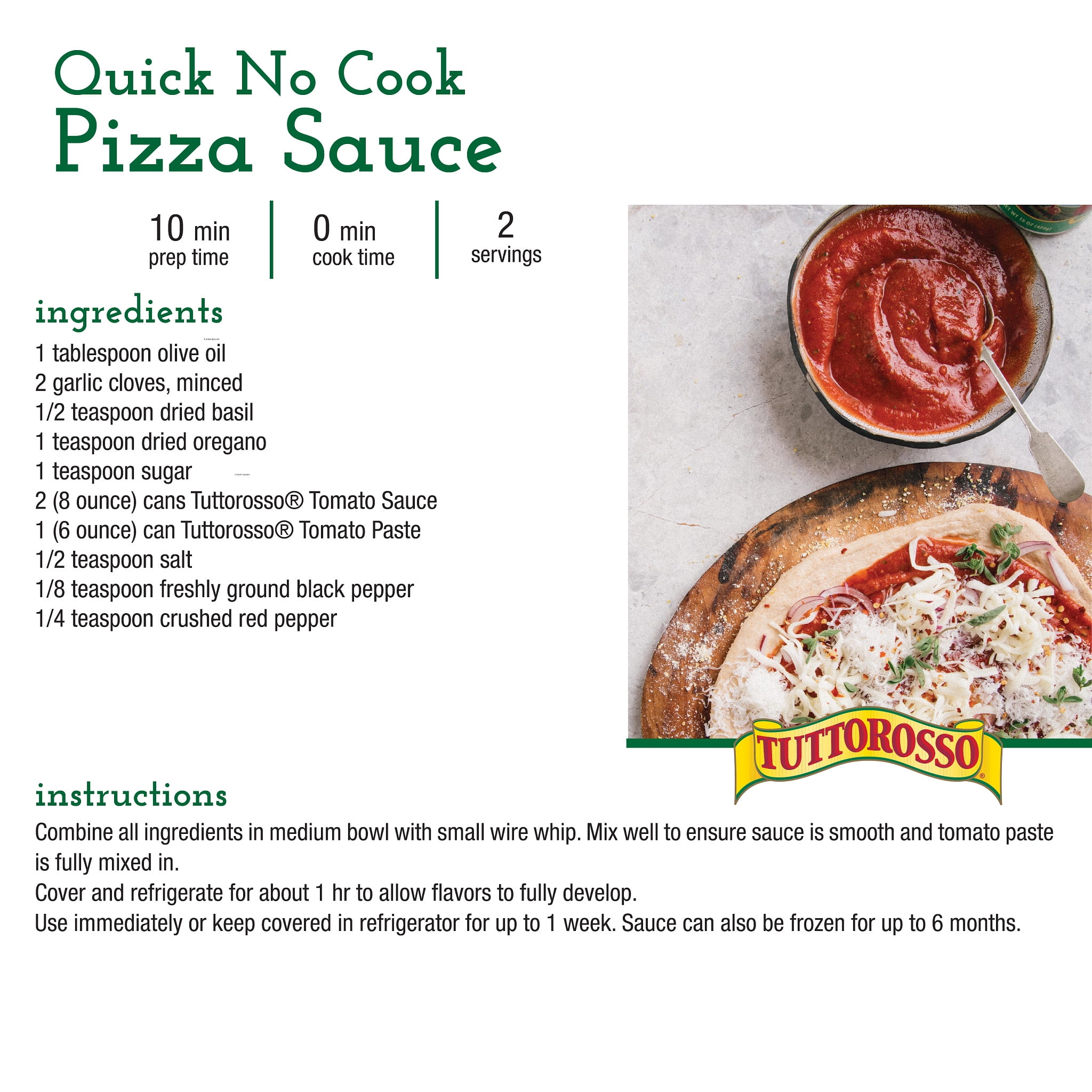 (12 pack) Tuttorosso Tomato Sauce, 8 oz Can
