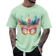 thumbnail image 1 of Tops para hombre, blusas y camisas de manga corta con cuello redondo para hombre, camisetas casuales con estampado de moda para hombre, blusa de manga corta, blusa de poliéster para hombre., 1 of 5