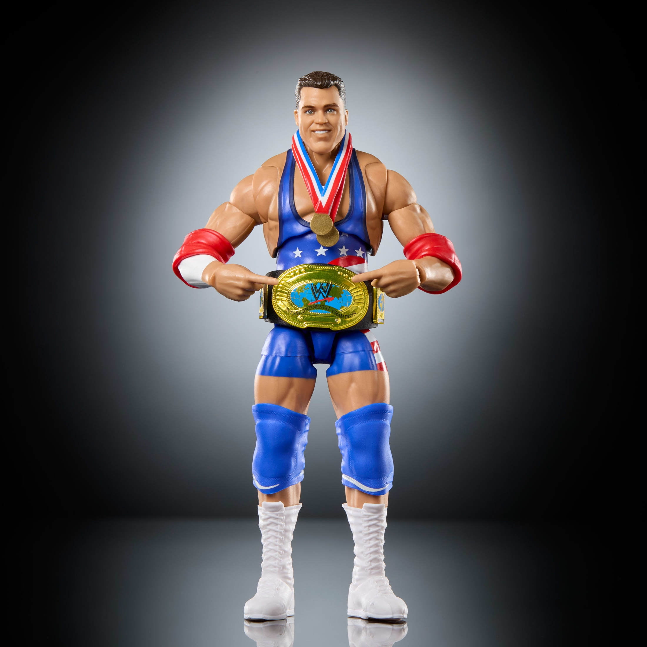 WWE Ultimate Edition Monday Night War Kurt Angle Action Figure & Accessories Collectible Set, 6-inch