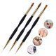 thumbnail image 2 of 1PC doble cabeza Nail Art UV Gel polaco diseño punto pintura detalle pluma pinceles Tan Jianjun  unisex, 2 of 2
