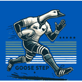 thumbnail image 2 of Rugby Goose Step Adult Royal Blue Crew Neck Short Sleeve Tee-XS, 2 of 4