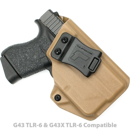 Glock 43/43X w/Streamlight TLR-6 - ProfileLB Holster - Right