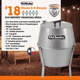 thumbnail image 6 of Old Smokey #18 Charcoal Grill, 6 of 13