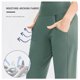 thumbnail image 4 of Pantalones deportivos para mujer Bolsillo de cintura alta Transpirable Secado rápido Yoga Correr, 4 of 8