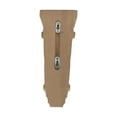 thumbnail image 5 of American Pro Decor 5APD10493 Large Plain Wood Corbel, 5 of 6