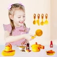 thumbnail image 4 of Kids Play Kitchen Toy Set, Simulation Induction Cooker and Cooking Utensils, Plastic Kitchenware for Pretend Play, Suitable for Boys and Girls, 4 of 7