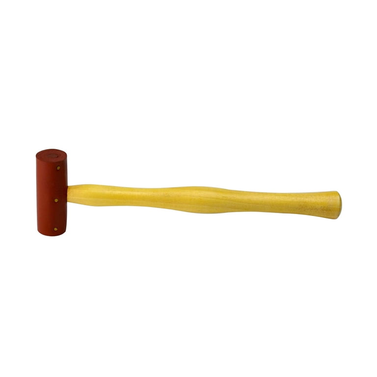 1 Rawhide Leather Mallet 2 Oz Jewelry Making Metal Forming Crafting Hammer  - HAM-0031