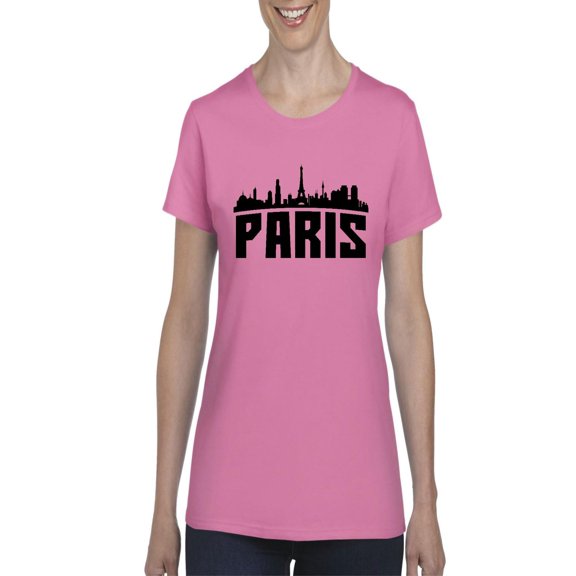 NIB - Women's T-Shirt Short Sleeve - Paris