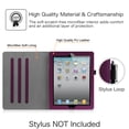 thumbnail image 3 of For iPad 2/3/4 Case Corner Protection - Fintie [Multi-Angle Viewing] Smart Stand Cover w/ Pocket Wake/Sleep, Purple, 3 of 7