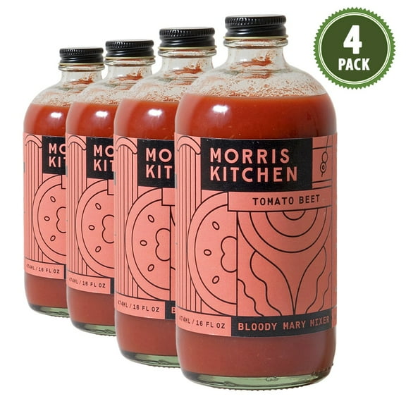 Morris Kitchen - Tomato Beet Mixer 16oz (4 pack)