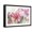 Black Frame, variant on Art.com Horizontal Flores III Art Print by Leticia Herrera, 24" x 16"