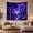 Galaxy Valley, variant on Magenta Moon Above a Cosmic Waterfall, Dreamy Fantasy for Space Lovers, Galaxy Landscape Wall Art, Housewarming Gift, Tapestry Wall Hanging for Bedroom, Living Room and Gaming Room