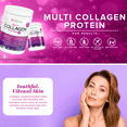 thumbnail image 2 of Vitauthority Multi Collagen Peptides Beauty Supplement Powder, Unflavored, 16 oz, 2 of 5