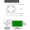 thumbnail image 4 of DAOKI 4pcs DIY 110lbs 50KG Half-Bridge Body Load Cell Weight Strain Sensor Resistance + HX711 AD Module, 4 of 4