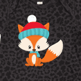 thumbnail image 4 of Inktastic Winter Fox, Cute Fox, Fox with Hat, Fox with Scarf Boys or Girls Baby Bodysuit, 4 of 5