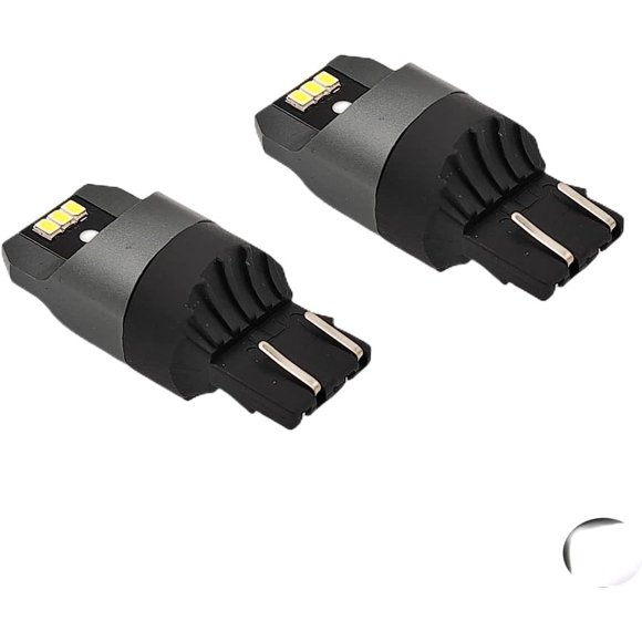 Ampoule DEL 7443 Blanche 7440 7443r T20 Feu de Frein DEL Super Lumineux Rétroéclairage Arrière Marcheurs 12v-24v 7444 W21/5w W21w Remplacement Arrière de Voiture 7440a Wy21w VR Campeur Clignotant Lampe Clignotant