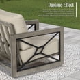 thumbnail image 3 of Ulax Furniture Outdoor Aluminum Club Chair Lounge Armchair With Sunbrella® Cushions, 3 of 7