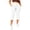White, variant on Noric Women's Plus Size High Waist Capri Leggings with Pockets Bow Tie High Rise Stretchy Casual Workout Cropped Yoga Pants