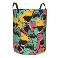 thumbnail image 2 of Kll Angry Shark Pattern Waterproof Foldable Laundry Hamper Bucket With Handles For Storage Bin,Kids Room,Home Organizer (Medium), 2 of 8