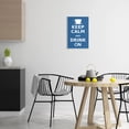 thumbnail image 2 of Keep Calm & Drink On Coffee Mug Food & Beverage Graphic Art Unframed Art Print Wall Art, 2 of 6