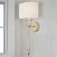 thumbnail image 7 of 2 Light Wall Sconce In Contemporary Style-24.75 Inches Tall And 11.25 Inches Wide Capital Lighting 650021Bs, 7 of 7