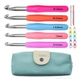 thumbnail image 3 of Crochet Hooks Set,Ergonomic Crochet Hooks ,Extra Long Crochet Needles, 3 of 7