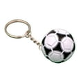 thumbnail image 1 of Football Souvenir Key Chain - Faux Leather Keyrings Soccer Keychain 9CH2, 1 of 8