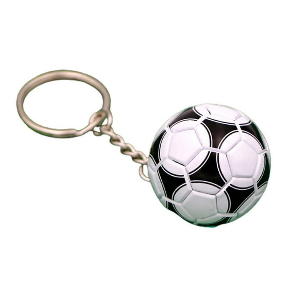 Football Keychain Pendant - Mini Alloy Souvenir Gift for Fans