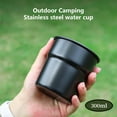 thumbnail image 6 of PATLOLLAV Stainless Steel Camping Cup (300ml) - Food Grade Easy to use Drinking Mug Metal Cup for camping, outdoor Hot and Cold Beverage Beer Wine, 6 of 8