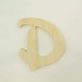 thumbnail image 4 of Package of 1, 8 Inch X 1/2" Thickness Baltic Birch Wood Letter D in The Waltograph Font, Thick for Art & Children Craft Project, Made in USA, 4 of 4