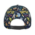 thumbnail image 6 of Naloa Original Classic Low Profile Hat Men Women Baseball Cap Dad Hat Adjustable Unconstructed Colorful Space Print Cap, 6 of 9