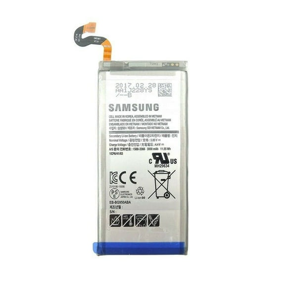 Replacement Battery with Tools for Samsung Galaxy S8, G950W EB-BG950ABE EB-BG950ABA EB-BG950ABU
