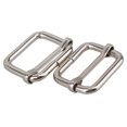 thumbnail image 4 of OULII 20pcs Tri-glides Slide Buckles Adjustable Strap Slider For Sports Equipment Silver Iron Women, 4 of 5