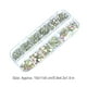 thumbnail image 3 of Soidarity Nail Pixie Beads Round Crystal Rhinestones Suministros de bricolaje confiables Usos versátiles Llamativo accesorio de manicura AB 2000pcs Type3 NO3 Soidarity CE011770-08B, 3 of 6